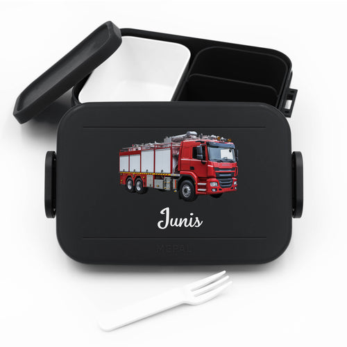Mepal Brotdose Personalisiert Bento Feuerwehr Motiv - Geschenkfreude