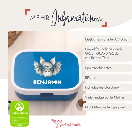 Mepal Brotdose Personalisiert Campus Waldtiere Motiv - Geschenkfreude