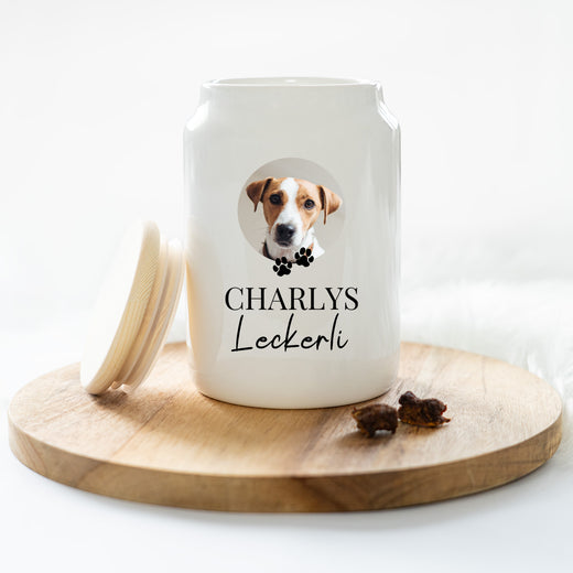 Leckerli Dose Personalisiert Schlichtes Motiv - Geschenkfreude