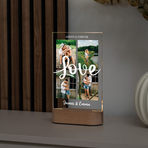 Acrylglas Foto - Fotogeschenk - Love Collage - Geschenkfreude
