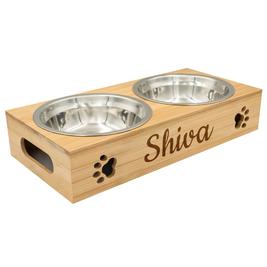 Futterstation Hund - personalisiert - Geschenkfreude