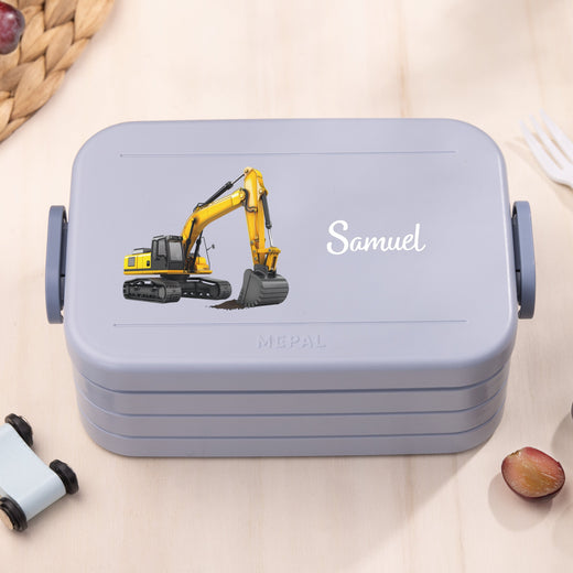Mepal Brotdose Personalisiert Bento Bagger Motiv - Geschenkfreude