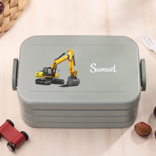 Mepal Brotdose Personalisiert Bento Bagger Motiv - Geschenkfreude