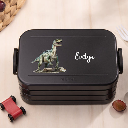 Mepal Brotdose Personalisiert Bento Dino Motiv - Geschenkfreude