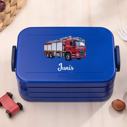 Mepal Brotdose Personalisiert Bento Feuerwehr Motiv - Geschenkfreude