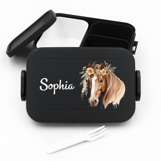 Mepal Brotdose Personalisiert Bento Pferd