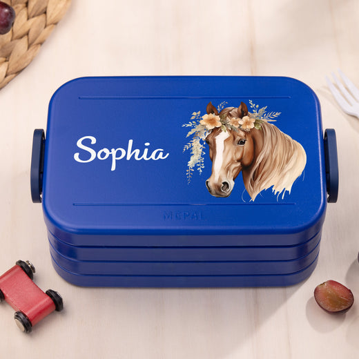 Mepal Brotdose Personalisiert Bento Pferd