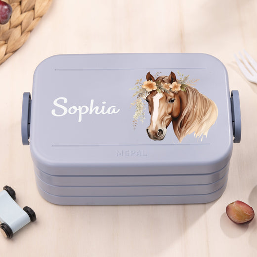 Mepal Brotdose Personalisiert Bento Pferd