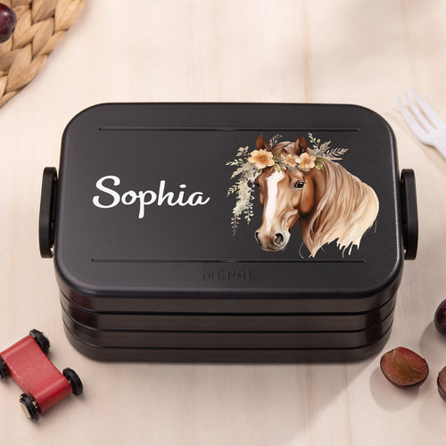 Mepal Brotdose Personalisiert Bento Pferd
