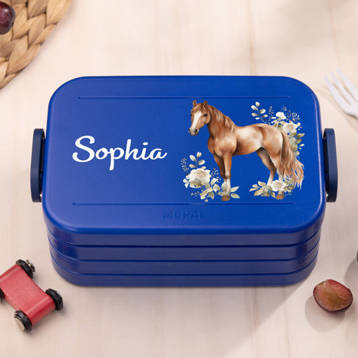 Mepal Brotdose Personalisiert Bento Pferd