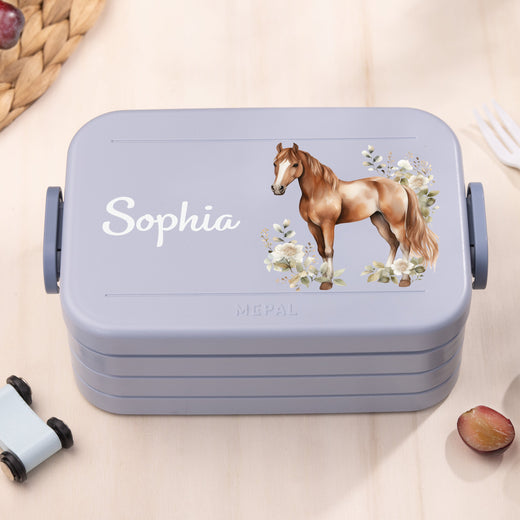 Mepal Brotdose Personalisiert Bento Pferd