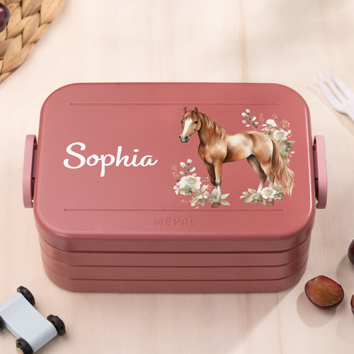 Mepal Brotdose Personalisiert Bento Pferd