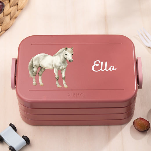 Mepal Brotdose Personalisiert Bento Pferd