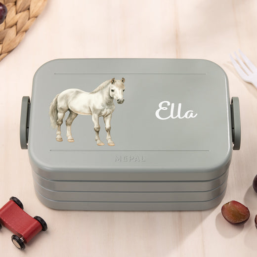 Mepal Brotdose Personalisiert Bento Pferd