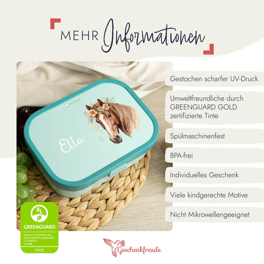 Mepal Brotdose Personalisiert Campus Pferd