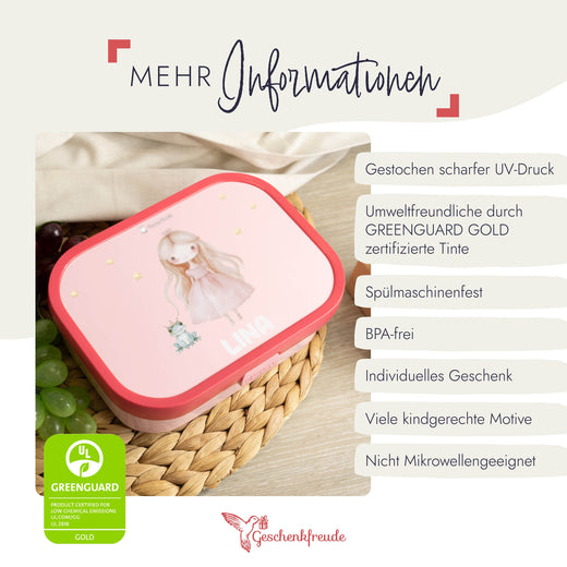 Mepal Brotdose Personalisiert Campus Prinzessin Motiv - Geschenkfreude