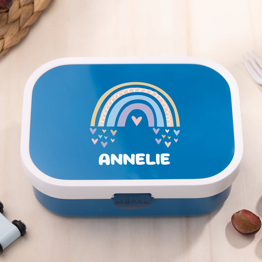 Mepal Brotdose Personalisiert Campus Regenbogen Mädchen Motiv - Geschenkfreude