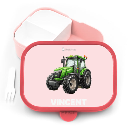 Mepal Brotdose Personalisiert Campus Traktor Motiv - Geschenkfreude