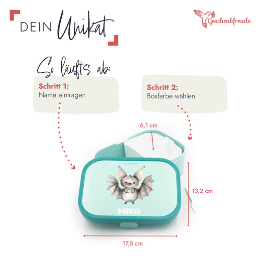 Mepal Brotdose Personalisiert Campus Waldtiere Motiv - Geschenkfreude