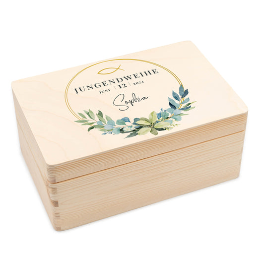 Personalisierte Erinnerungskiste Jugendweihe - Geschenkfreude