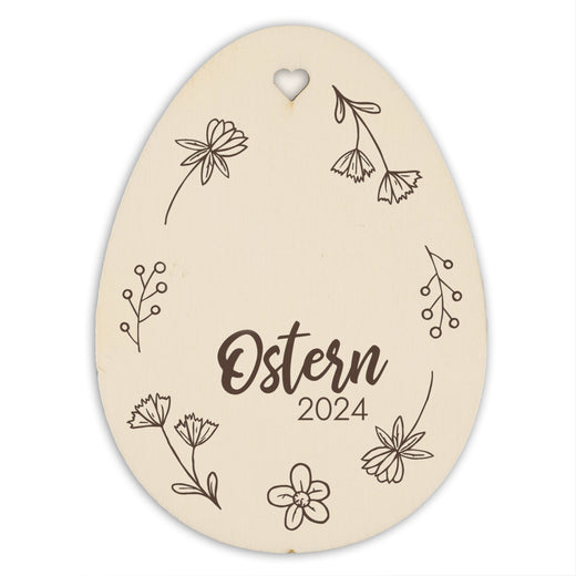 Personalisiertes Osterei zum Aufhängen - Motiv Erstes Ostern - Geschenkfreude