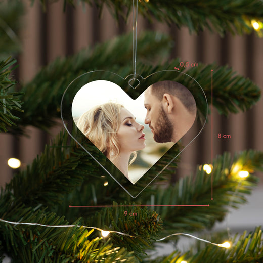 Weihnachtsbaumanhänger Personalisiert - Wunschfoto - Geschenkfreude