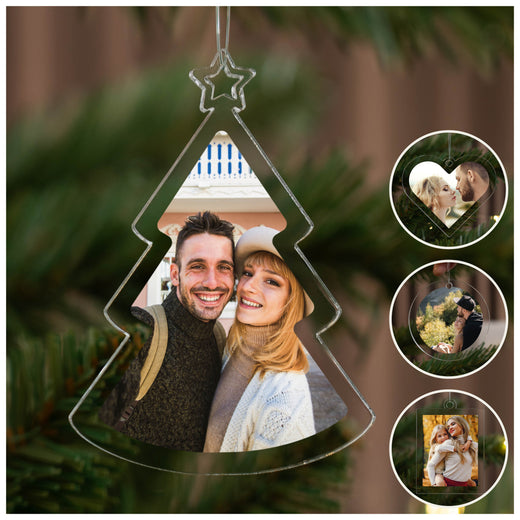 Weihnachtsbaumanhänger Personalisiert - Wunschfoto - Geschenkfreude