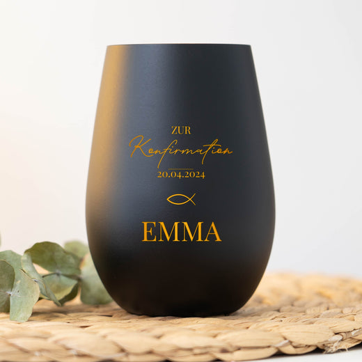 Windlicht Konfirmation Personalisiert - Geschenkfreude