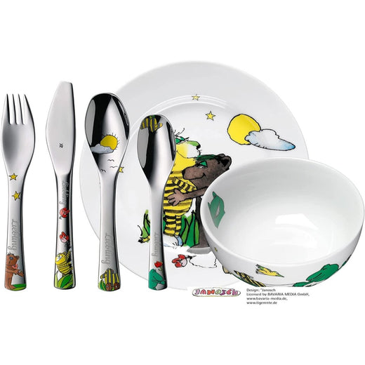 WMF Kinderbesteck mit Gravur | Janosch 6-teilig - WMF
