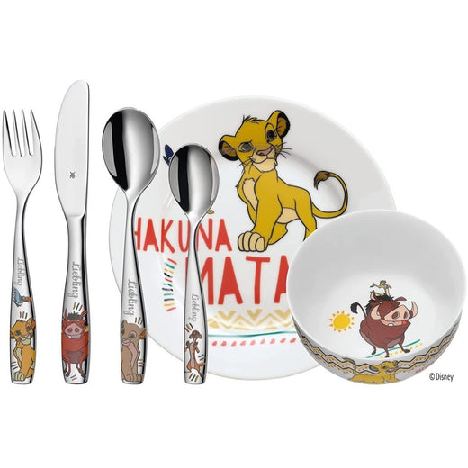 WMF Kinderbesteck mit Gravur | König der Löwen 6-teilig - WMF