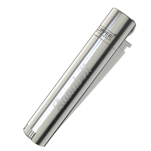 Clipper Feuerzeug mit Gravur | Silber - Clipper