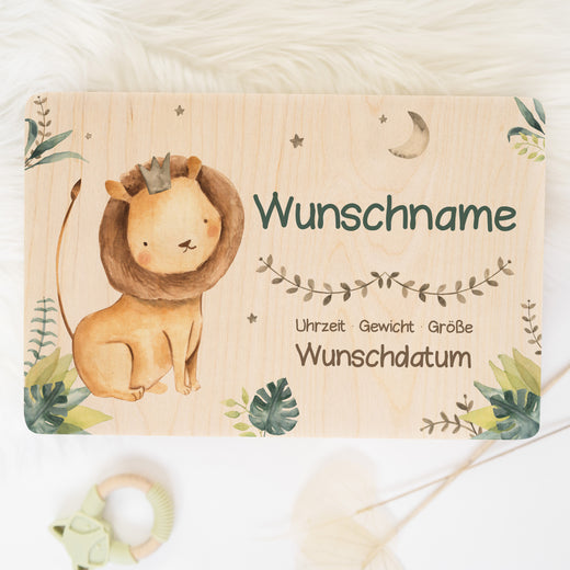 Erinnerungsbox Baby Personalisiert - Farbdruck - Geschenkfreude