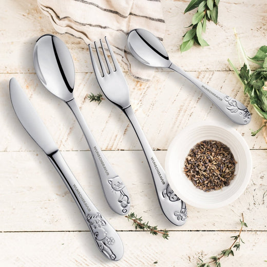 Farmfreude Kinderbesteck mit Gravur - Geschenkfreude