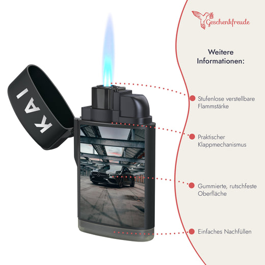 Feuerzeug mit Druck - Privat Feuerzeug Bedrucken Lassen - Foto - Geschenkfreude