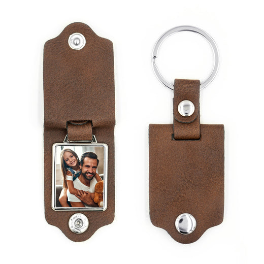 Foto Schlüsselanhänger Leder - Geschenkfreude