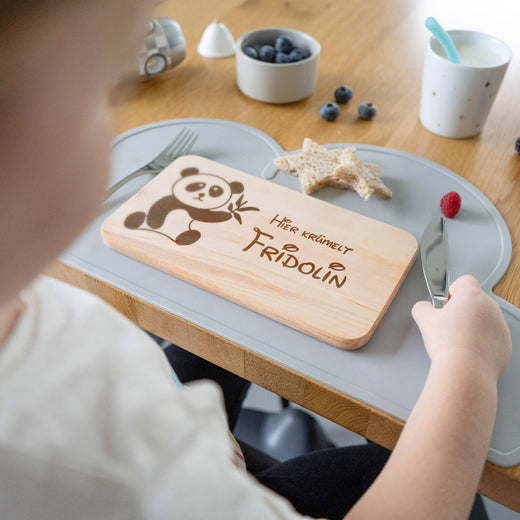 Frühstücksbrettchen mit Gravur Kinder - Geschenkfreude