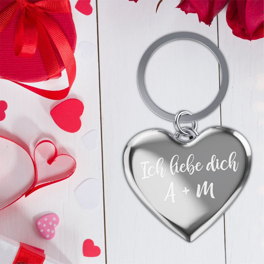 Herzanhänger mit Gravur - Geschenkfreude