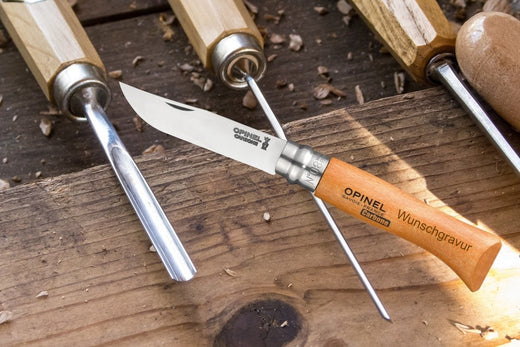 Opinel No8 Kindermesser mit Gravur - Geschenkfreude