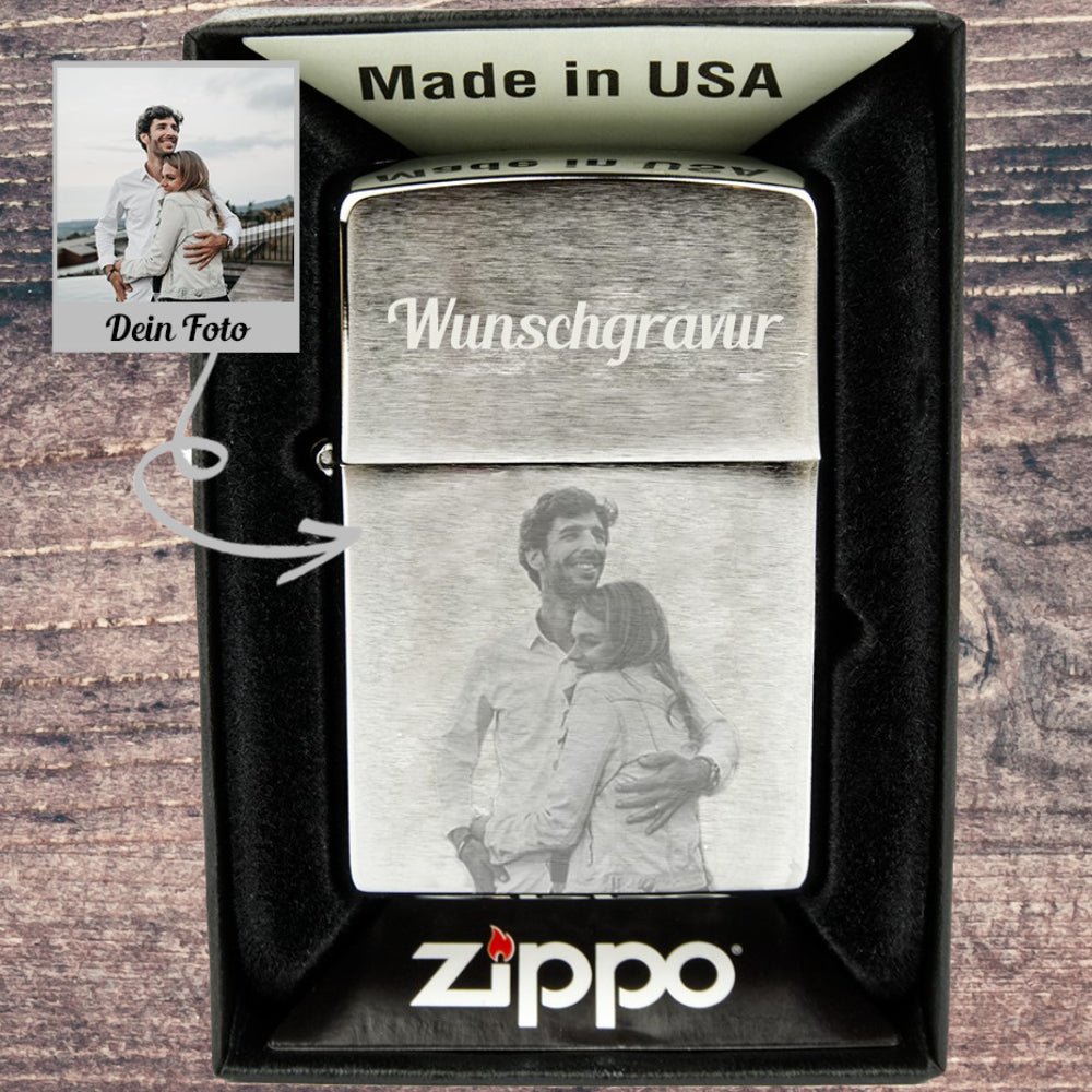 Original »Zippo mit Gravur« jetzt gestalten