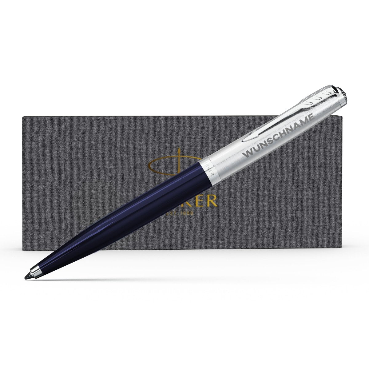 Lade das Bild in den Galerie-Viewer, Parker 51 mit Gravur | duneklblau  - Parker