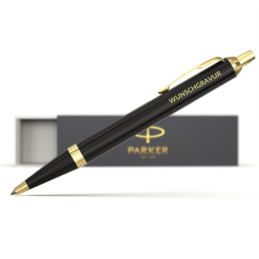 Parker IM CORE mit Gravur | Lackschwarz  - Parker