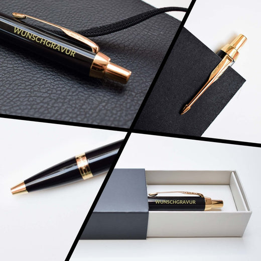 Parker IM CORE mit Gravur | Lackschwarz - Parker