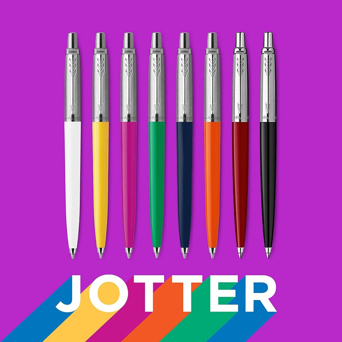 Lade das Bild in den Galerie-Viewer, Parker Jotter Kugelschreiber mit Gravur | Blau  - Parker