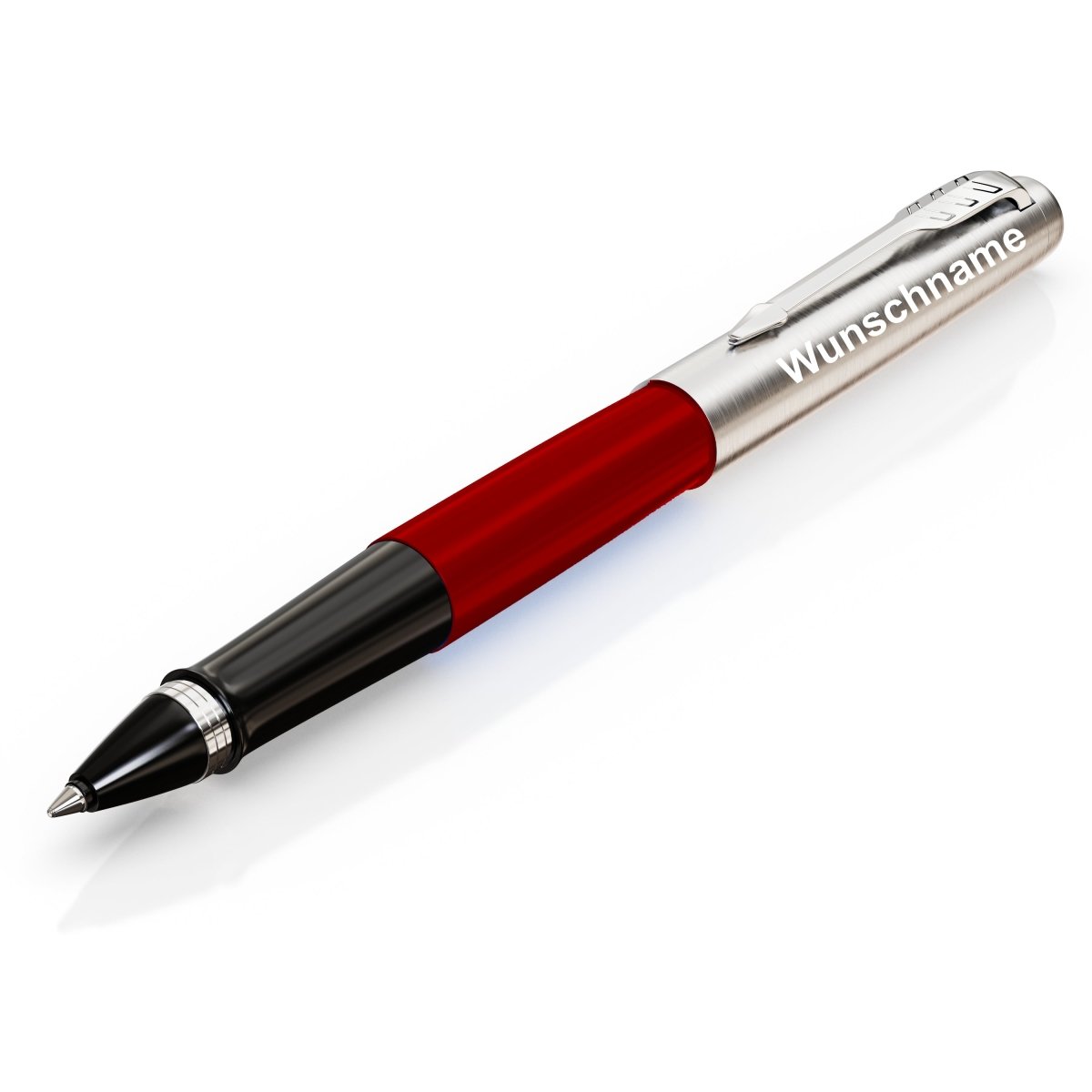 Lade das Bild in den Galerie-Viewer, Parker Jotter Tintenroller mit Gravur | rot  - Parker