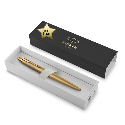 Parker Jotter XL Monochrom mit Gravur | Gold  - Parker