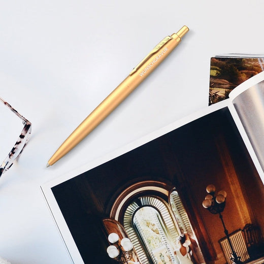 Parker Jotter XL Monochrom mit Gravur | Gold - Parker