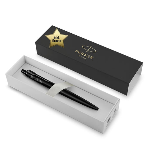 Parker Jotter XL Monochrom mit Gravur | Schwarz - Parker