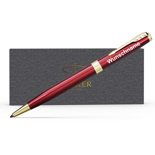 Parker Sonnet Kugelschreiber mit Gravur | rot - Parker
