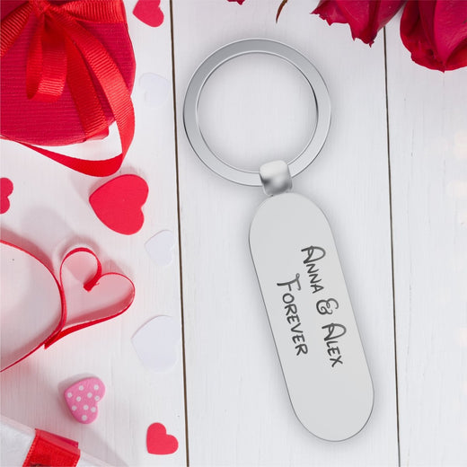 Schlüsselanhänger Edelstahl Personalisiert - Geschenkfreude