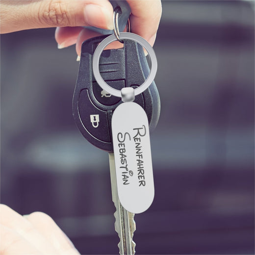 Schlüsselanhänger Edelstahl Personalisiert - Geschenkfreude
